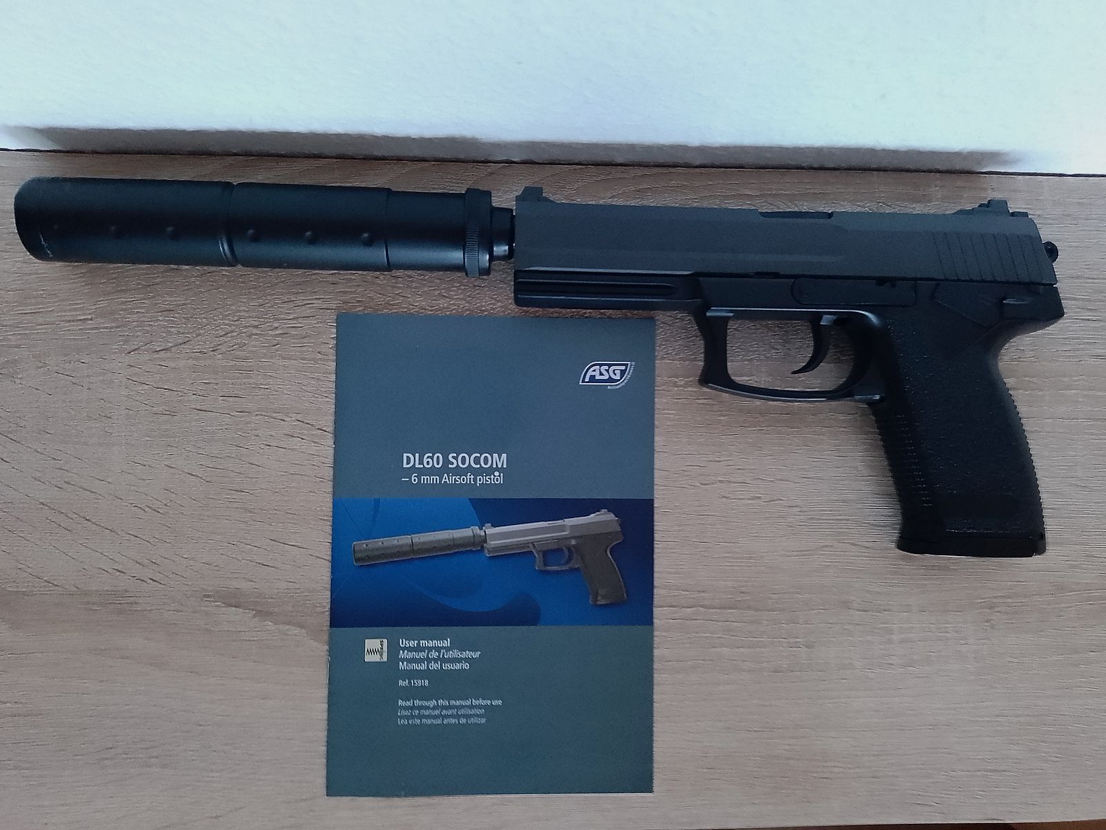 Federdruck Pistole DL 60 Socom 
