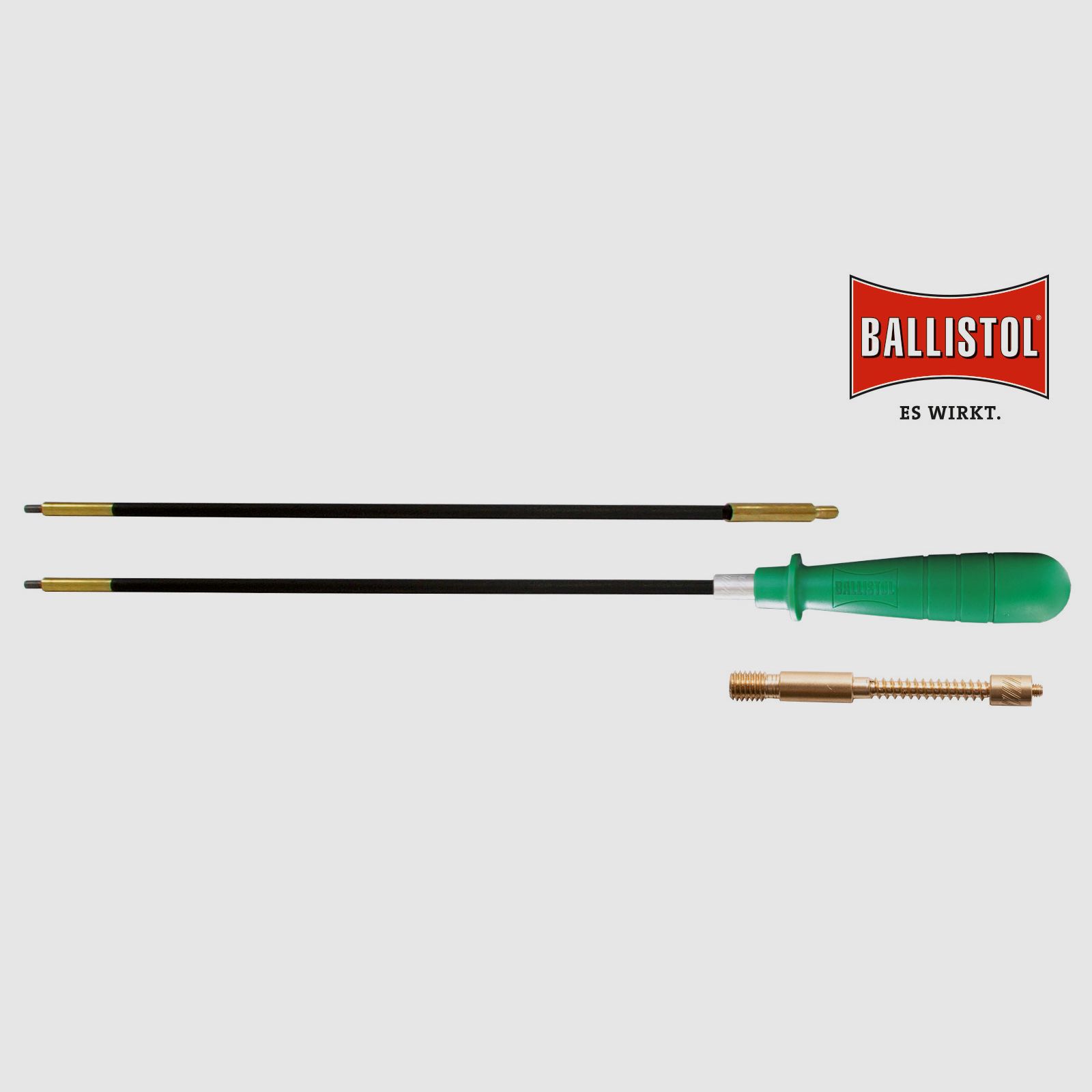 Set Ballistol Asta di Pulizia in Carbonio Corto