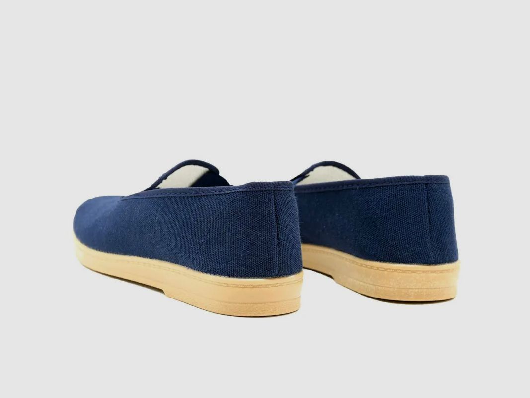 Cogolin canvas schoenen marineblauw maat 40 tot 46, afbeelding 9 van 11
