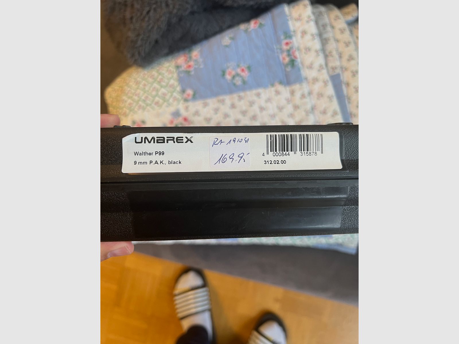 Blank firing gun P99 Walther