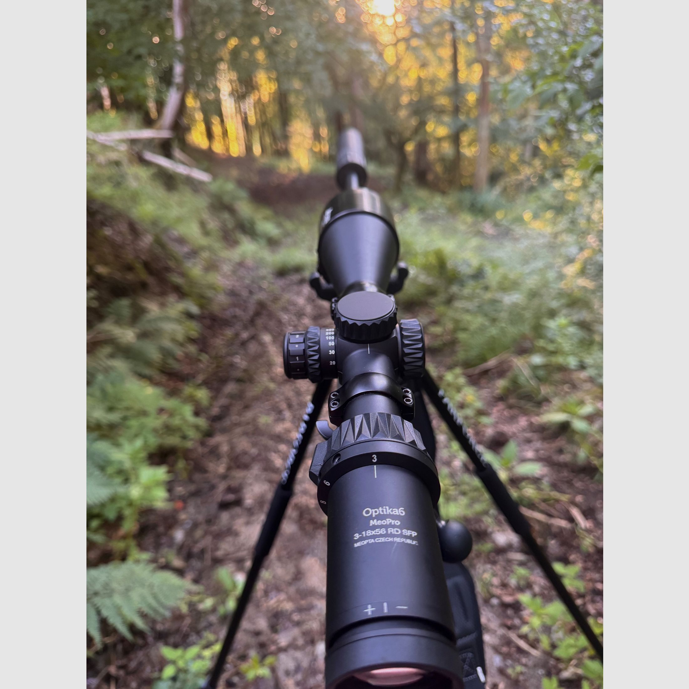 Meopta Optika6 3–18x56 RD incl. PräziseJagen Adapter