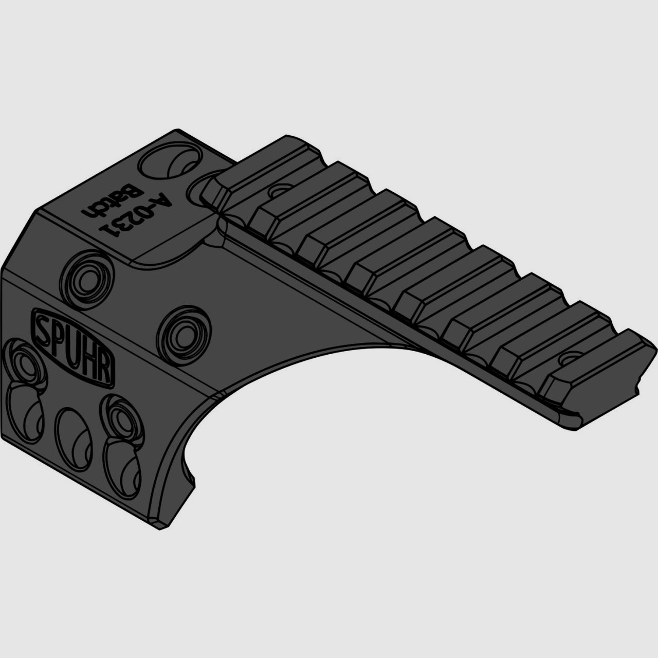 Spuhr ISMS 34 Ringoberschale vorne mit LRF - Interface