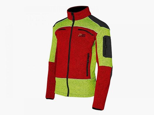 PSS X-Treme Arctic rot/gelb Gr.XS Faserstrickjacke