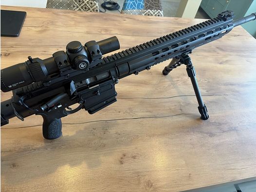 Heckler & Koch MR308 A3 Slim Line inkl. Vortex Strike Eagle 1-8x24 .308Win 20" inkl. Zielfernrohr, Carbon-Zweibein und Montage