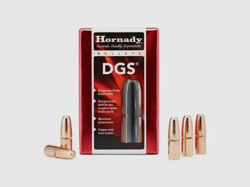 Projectiles Hornady 45 cal .458 480gr DGS® 45033, image 3 sur 3