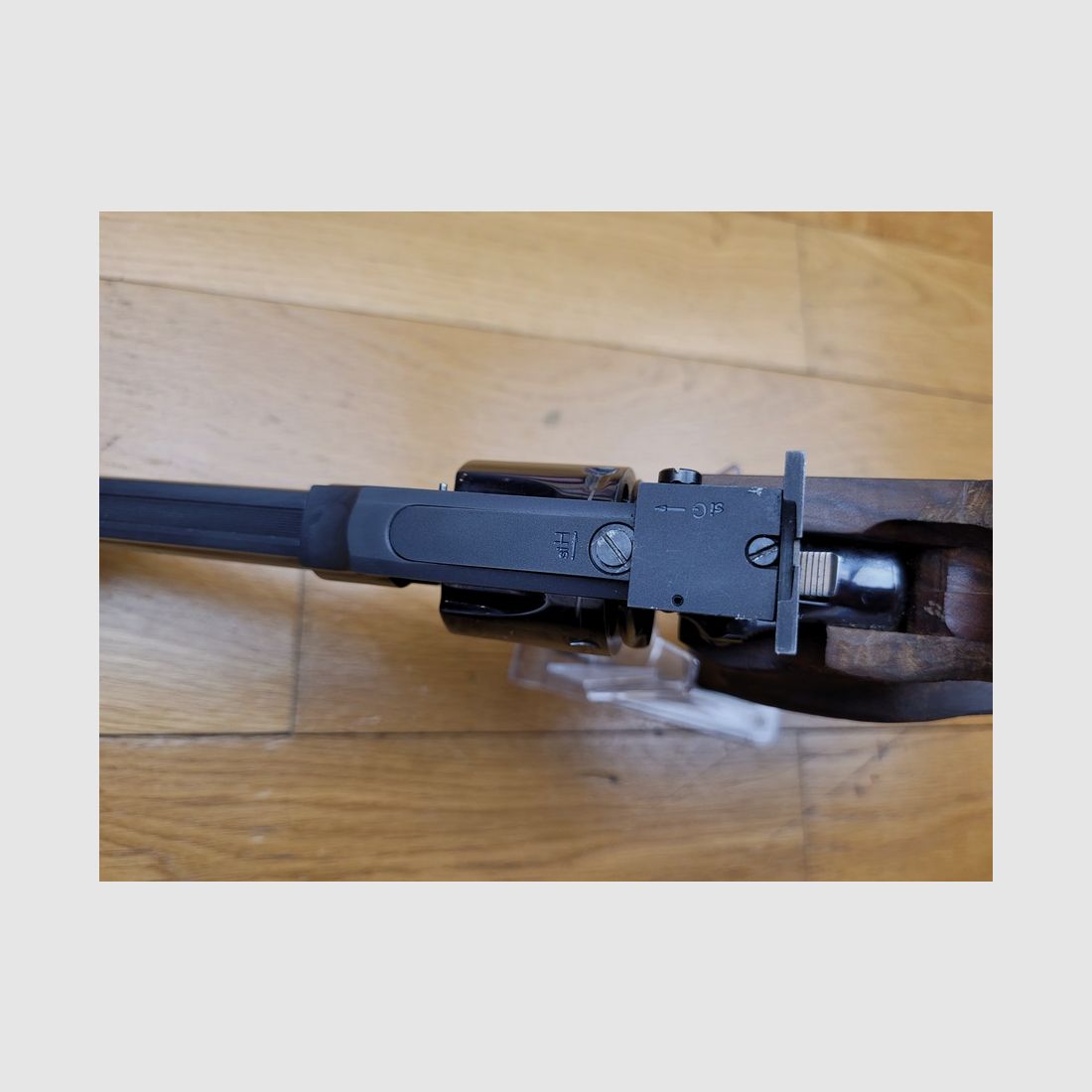 Rare Competition Revolver Manurhin – Legendary MR32 MATCH 2nd series – 6 rounds – 32SWL – Top condition!, image 17 of 19