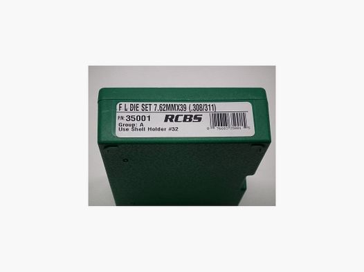 RCBS FULL LENGTH DIE 7.62X39