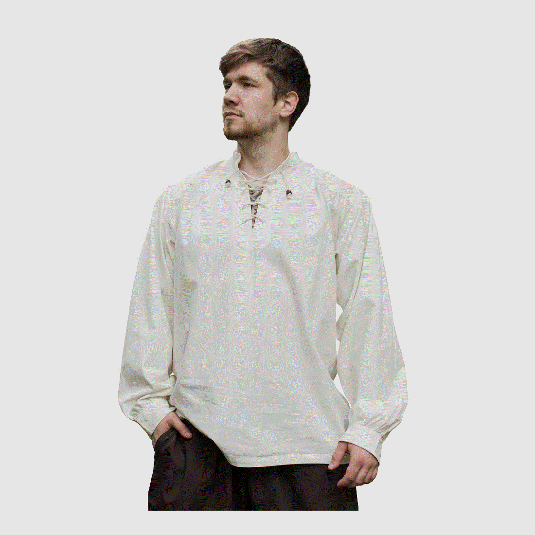 Middel-eeuwse shirt Ludwig, natuur