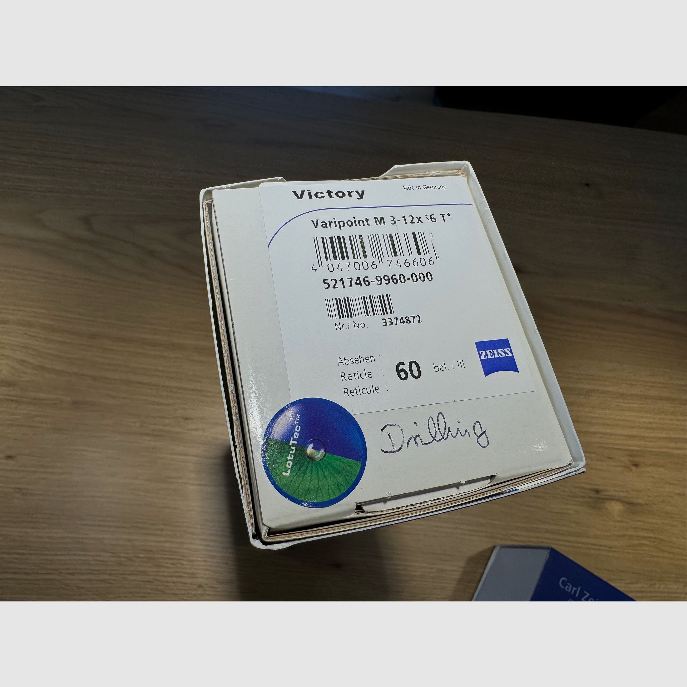 Blaser D99 Doppelbüchsdrilling 9,3x74 / 9,3x74 / 20/76 mit ZF Zeiss 3-12x56 Varipoint, BESTZUSTAND