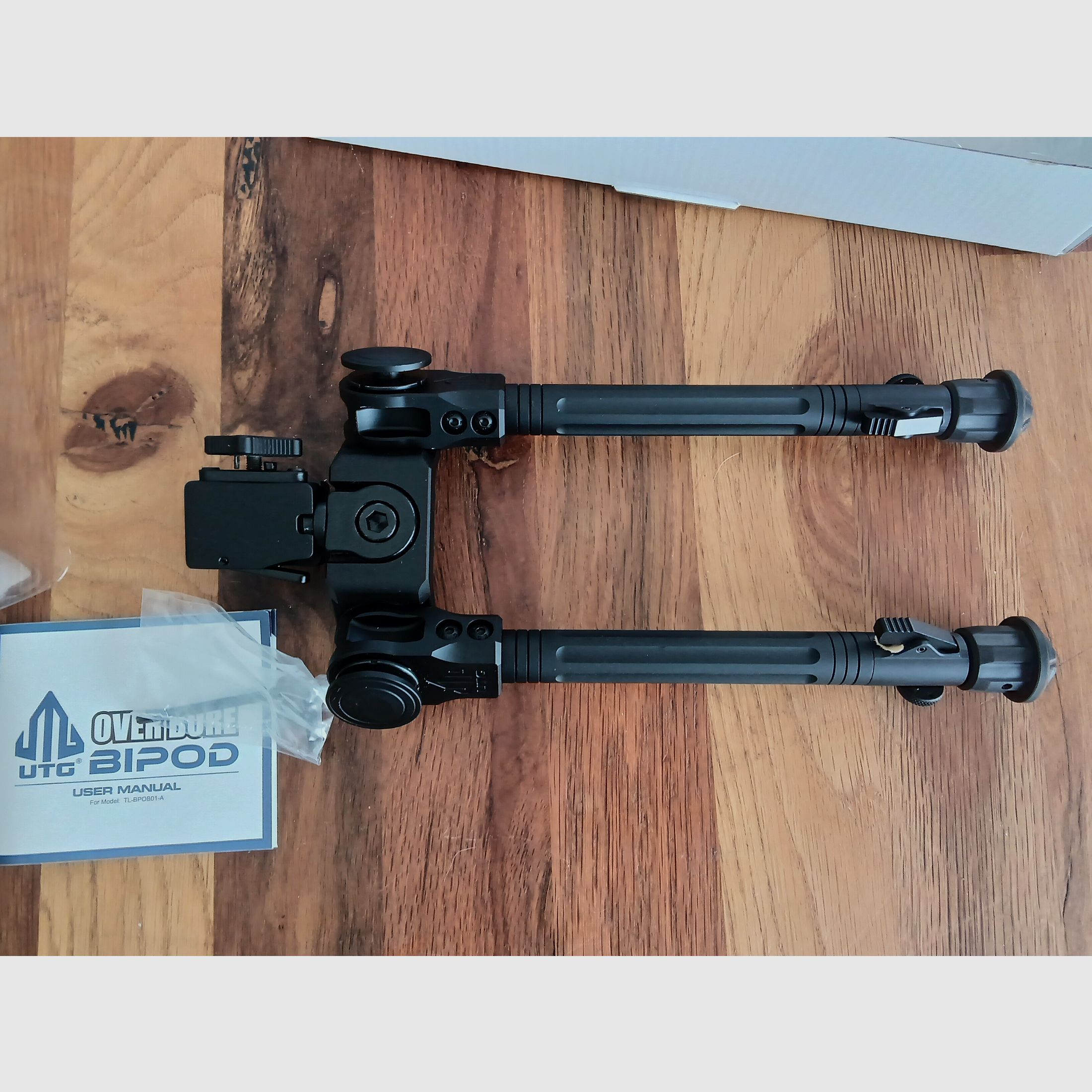 UTG Over Bore Bipod Zweibein, ähnlich Fortmeier,wie Neu!