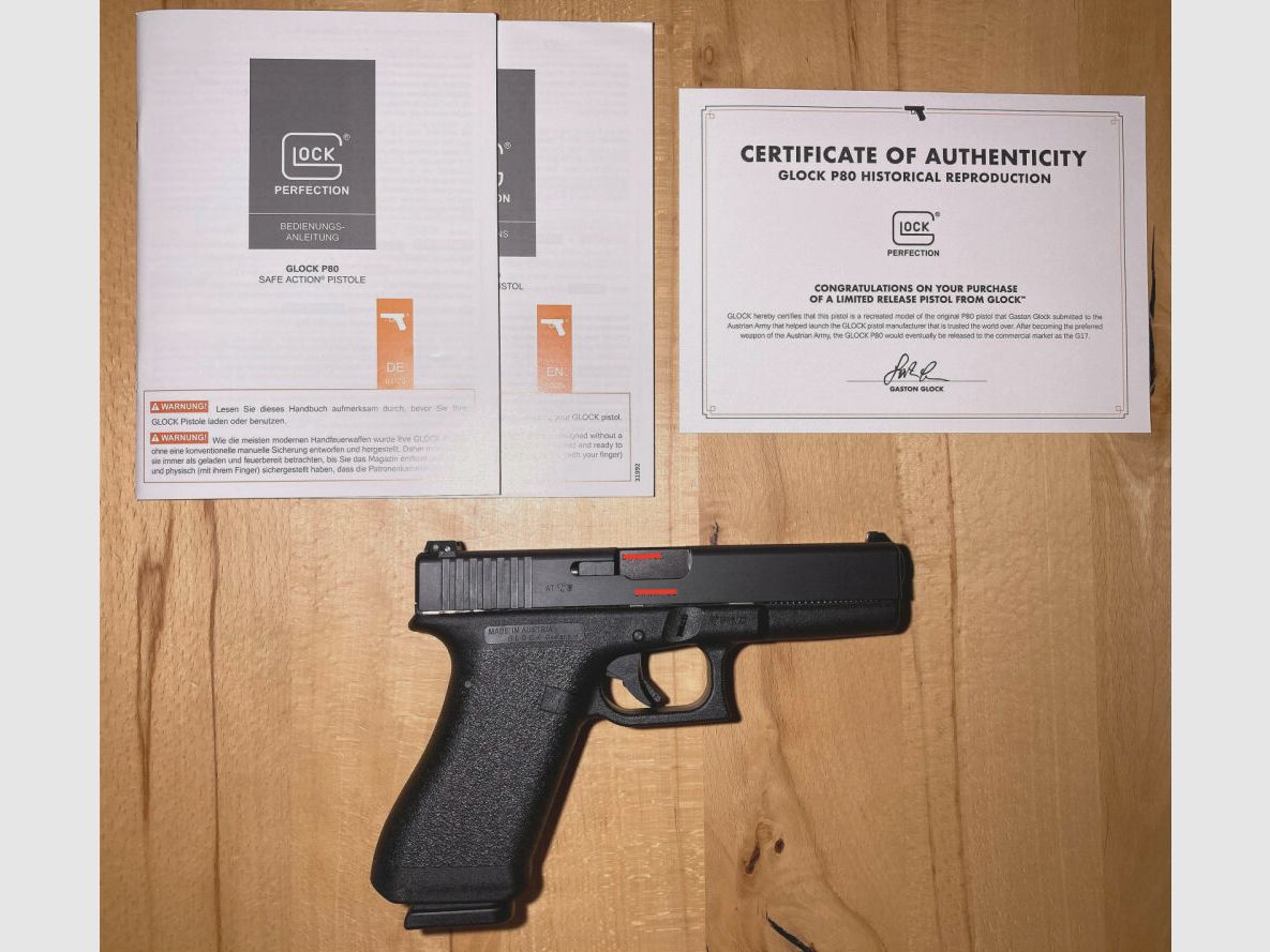 Glock P80 – 40 Jahre Jubiläumsausgabe