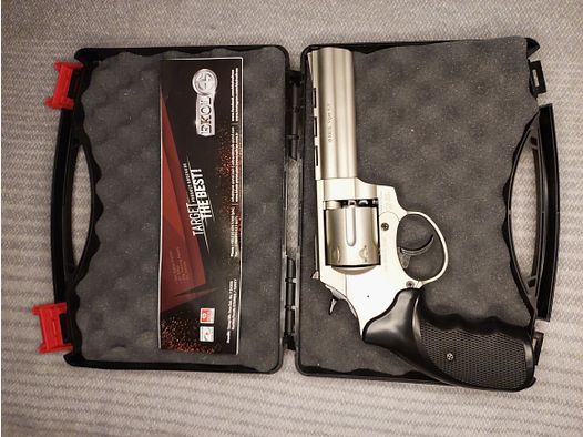 Ekol Viper 4,5 cala rewolwer alarmowy niklowany 9 mm R.K. (PTB 1003)