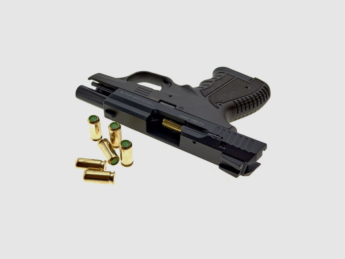 ZORAKI M906B 9 mm P.A.K. – Compact blank firing pistol – EU-wide shipping