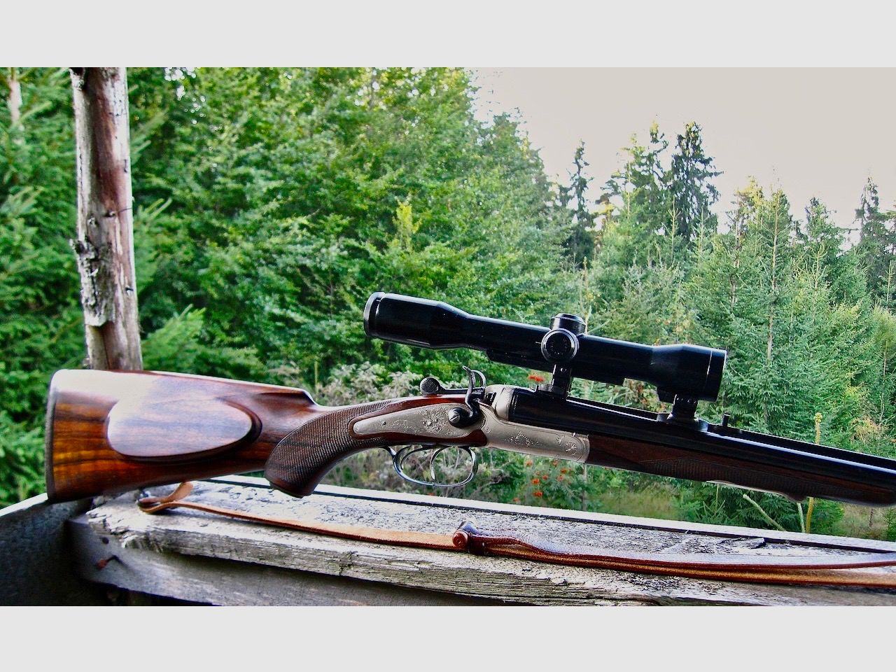 Ferlacher Hahnbüchsflinte, Hambrusch, 9,3x72R - 16/65