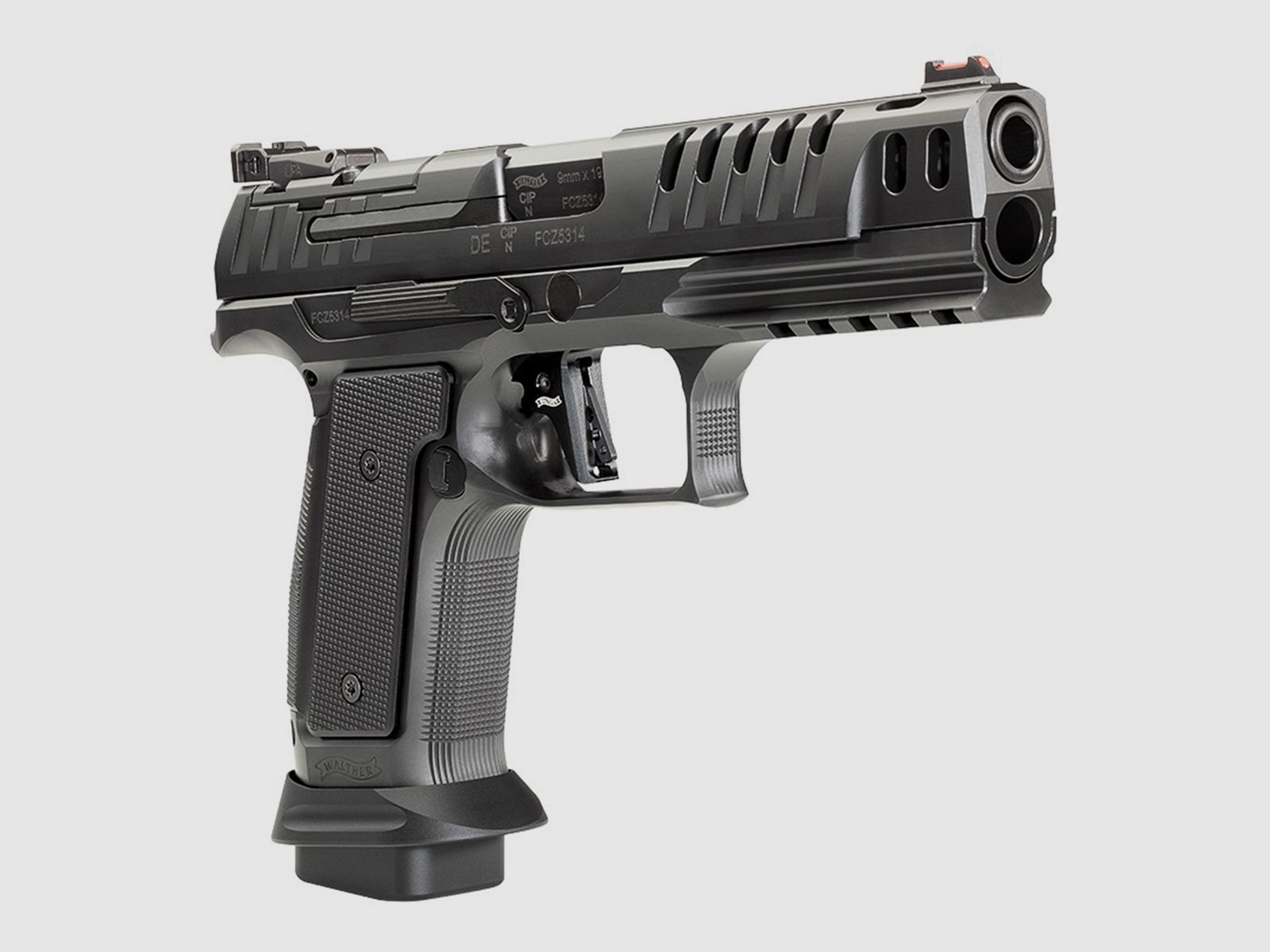 WALTHER Q5 Pistole Match SF Black Ribbon 9x19 Q5 Match SF 9mm Luger