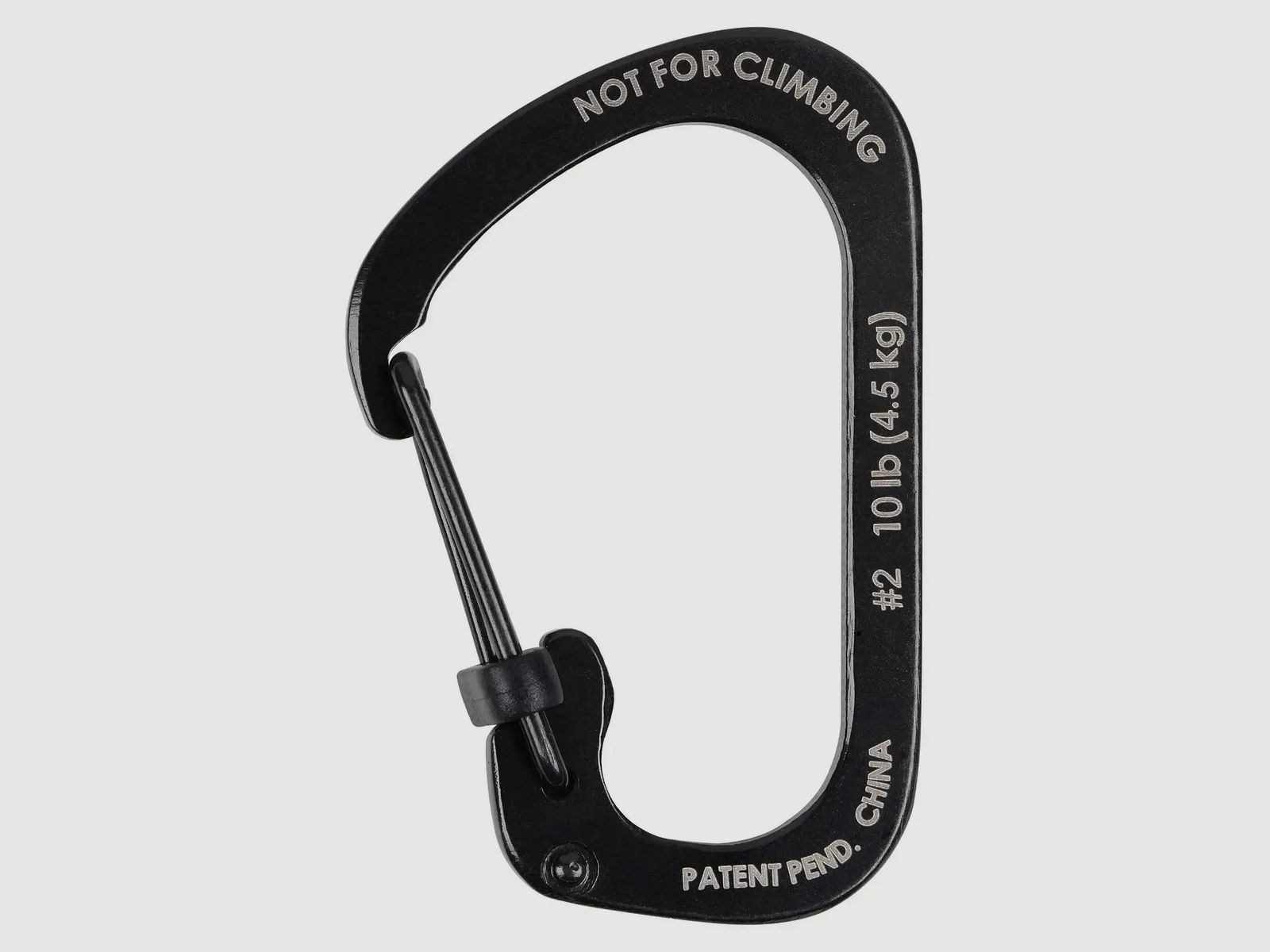 Nite Ize Nite Ize Karabiner SlideLock - Schwarz / 2
