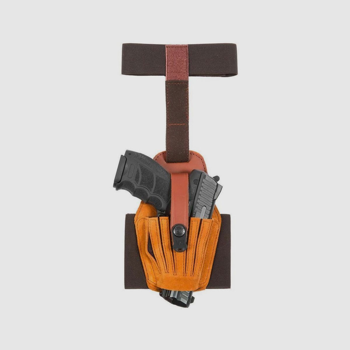 CCW Wildleder Knöchelholster Glock 26/42, Walther TPH/PP/PPK/PPS, Zoraki 906, HW 94 Alle Compact und Subcompact