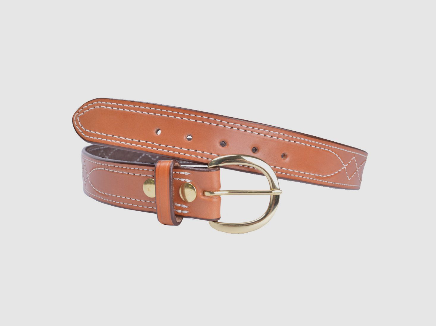 Belt LS Casual 36" Tan Plain, image 2 sur 3