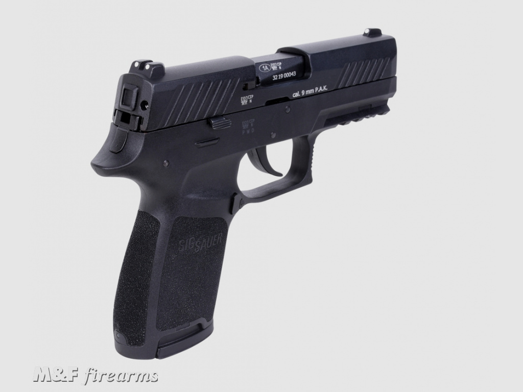 SigSauer P320 Schreckschusspistole Kaliber 9 mm P.A.K.