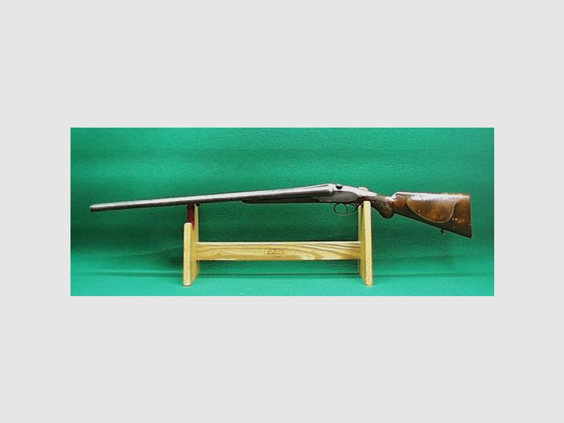 Charlin double-barrel shotgun, sliding lock