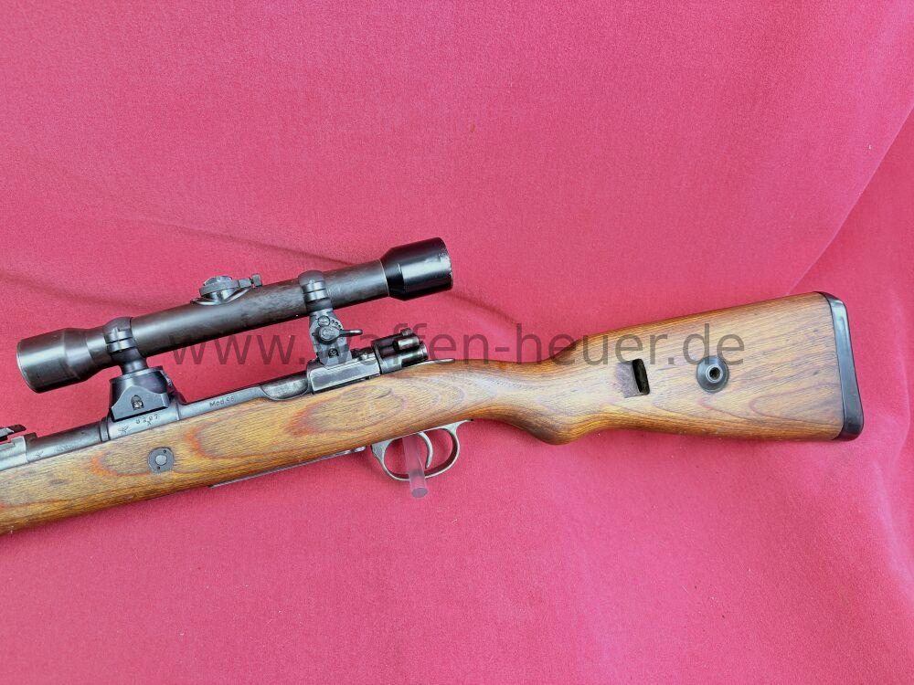 Mauser K98 Scharfschützen Karabiner WK II mit Adler und Kreuz