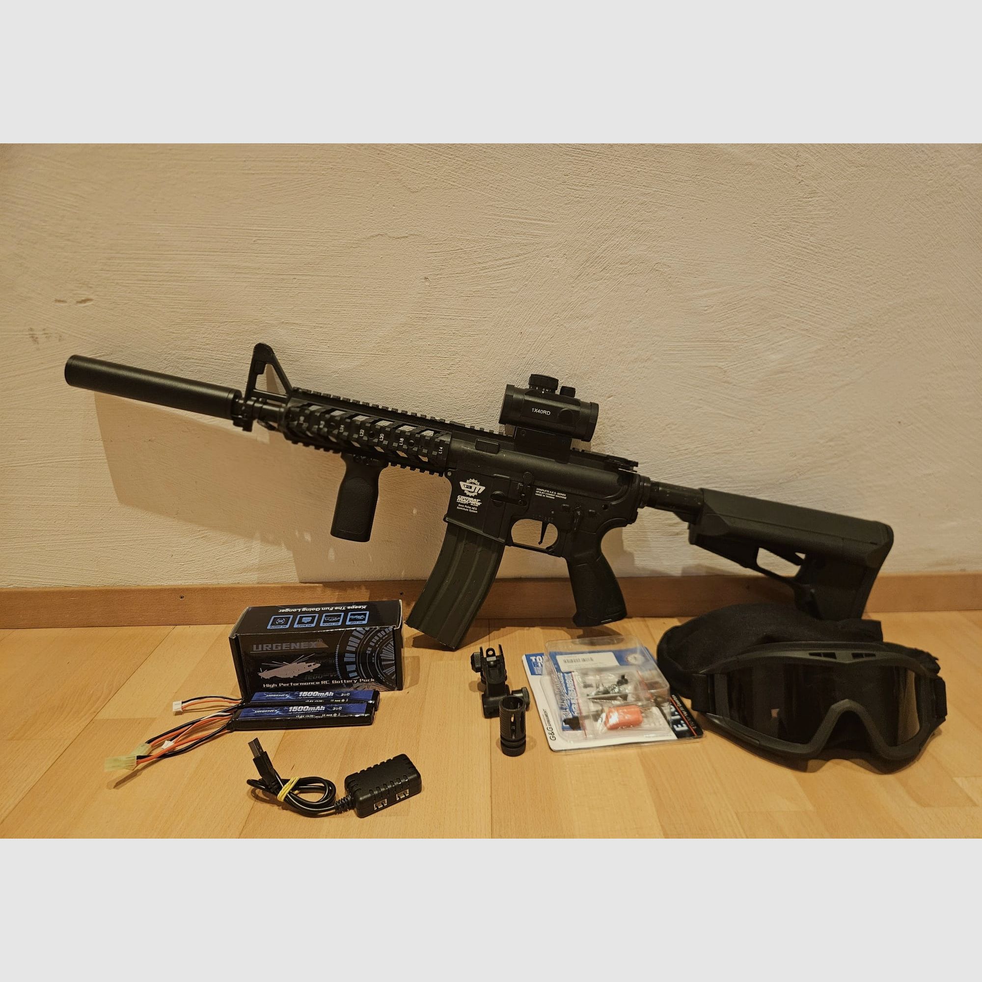 G&G Cm16 mit Zubehör