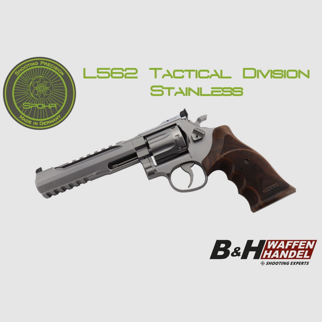  Spohr L562 Tactical Division 6" .22lr