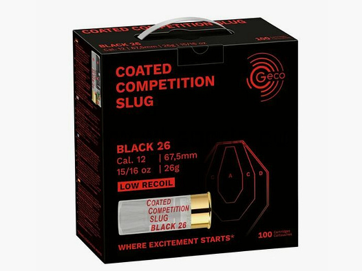 Geco Competition Slug 12/67.5 26.0g. WF-SPORTS Slug 12/67.5 26.0g.