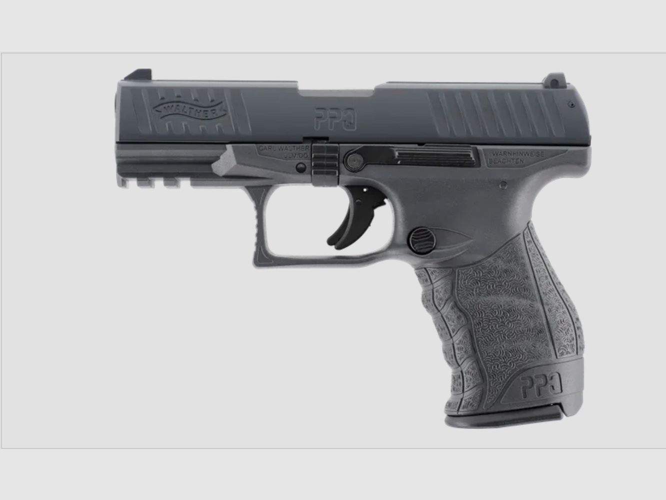 Umarex 310.02.09 Walther PPQ M2 9 mm P.A.K., Tungsten Gray