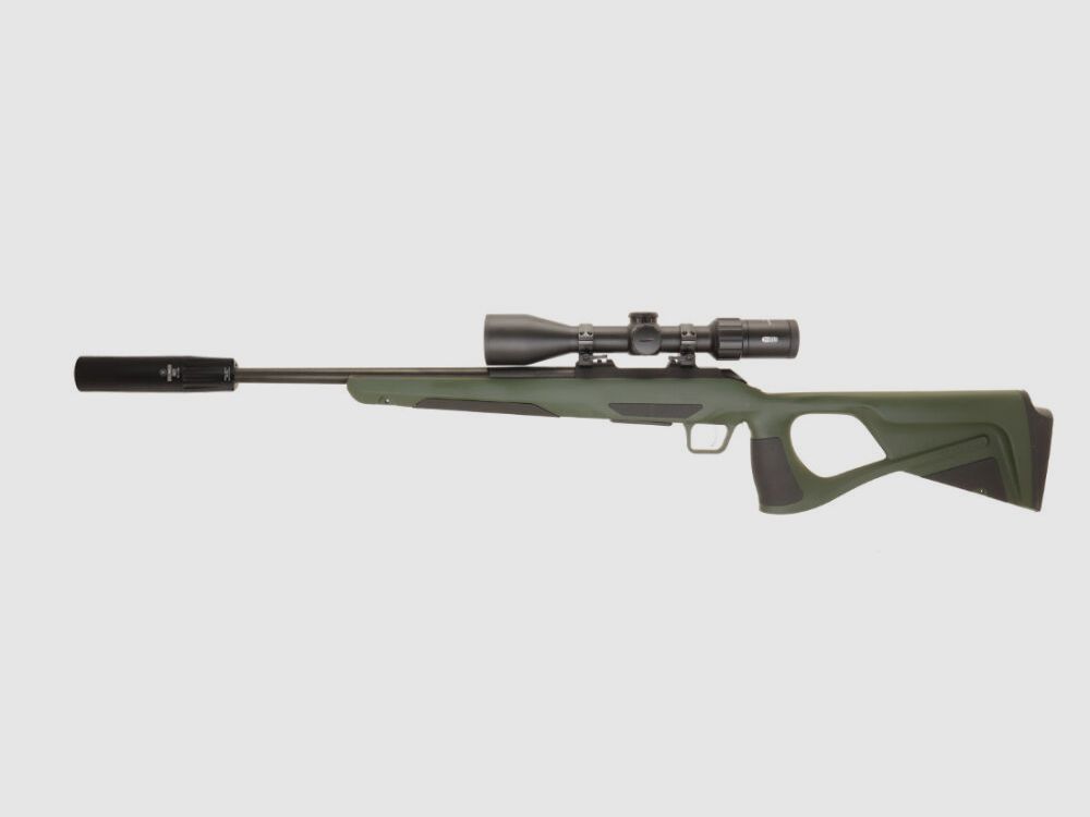 CZ 600 ERGO + Lochschaft Komplettpaket mit Meopta 3-15x50, Schalldämpfer, Montagen