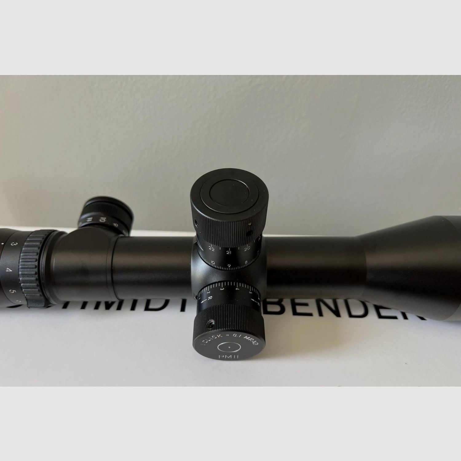 Zielfernrohr Schmidt Bender PMII 3-12x50.