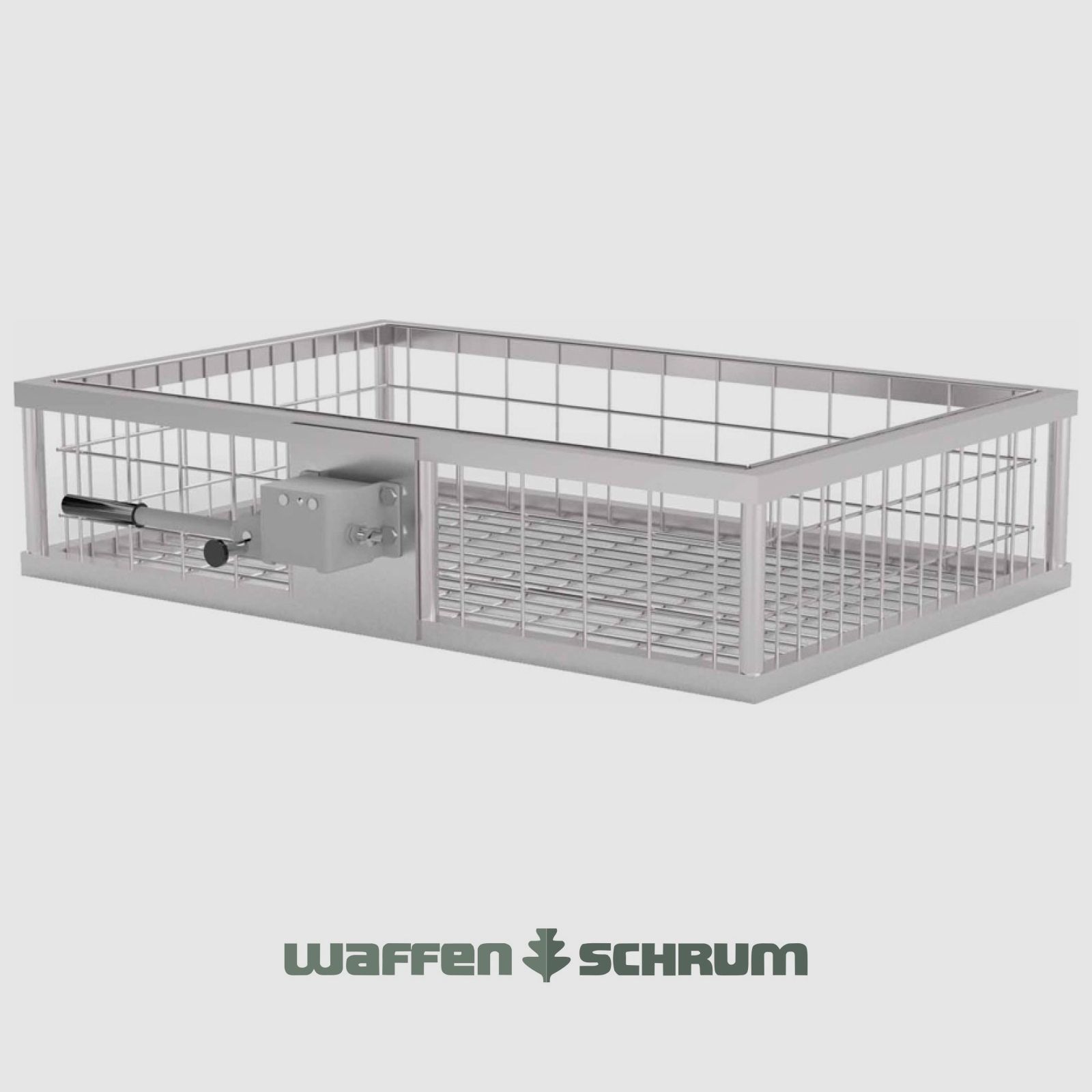 Portaequipajes trasero Eurohunt galvanizado con acoplamiento rápido 890 x 585 x 200 mm