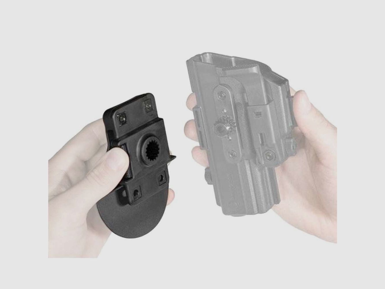 Aliengear Holsters ShapeShift Expansion Pack Paddle Carry Soft Rubber