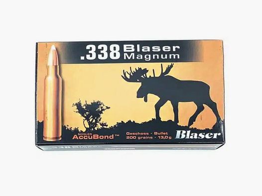 Blaser .338 Blaser Mag. AccuBond 13.0g