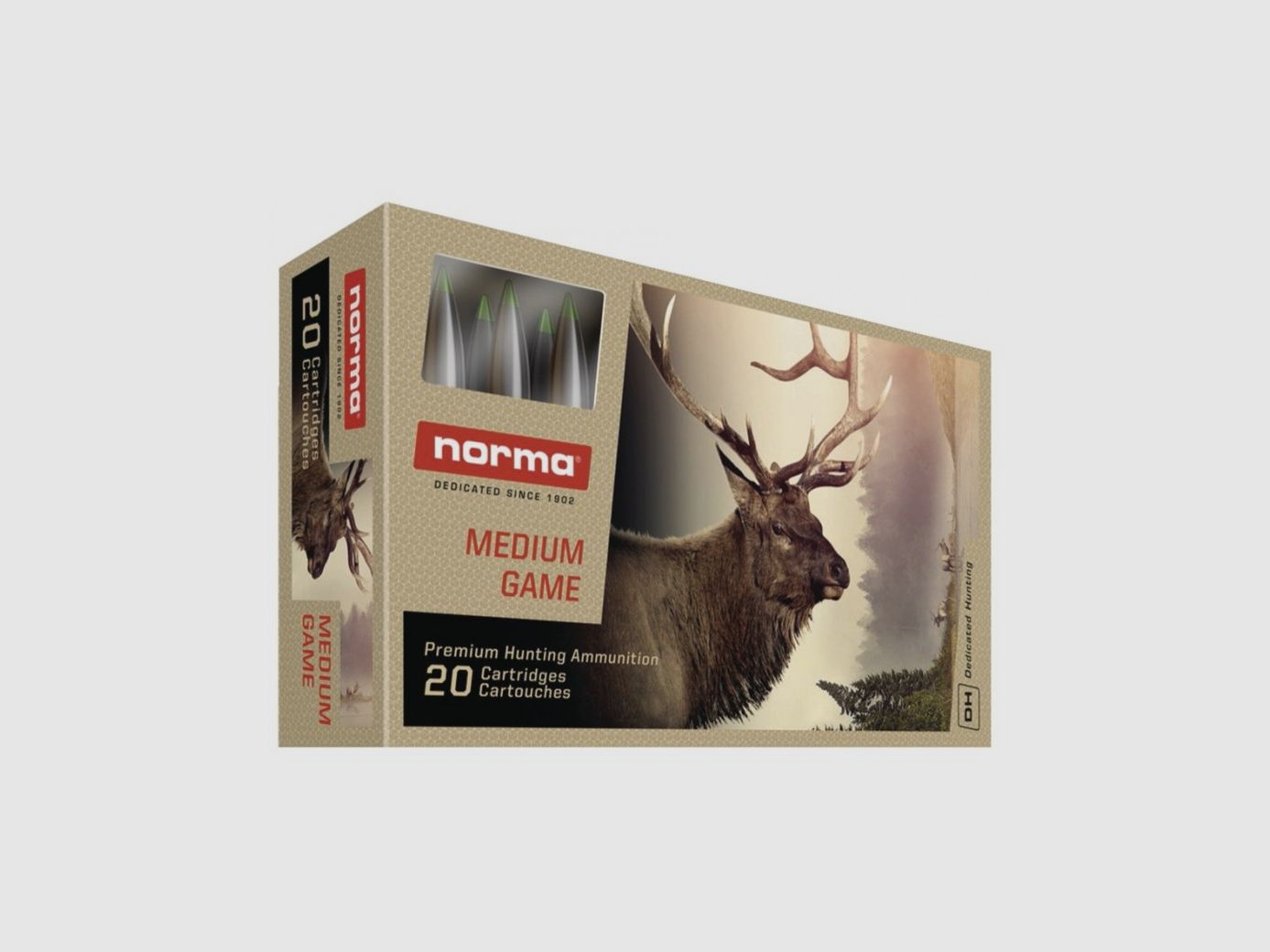 Norma Ecostrike cartridge cal.8X57 JRS 160GR 10.4 G box of 20
