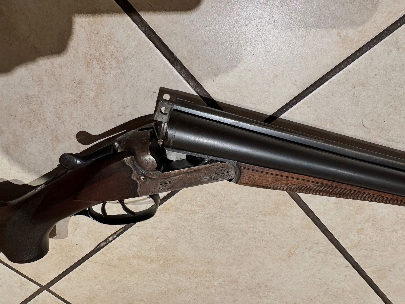 Querflinte / Doppelflinte Simson Suhl Kal. 12/70