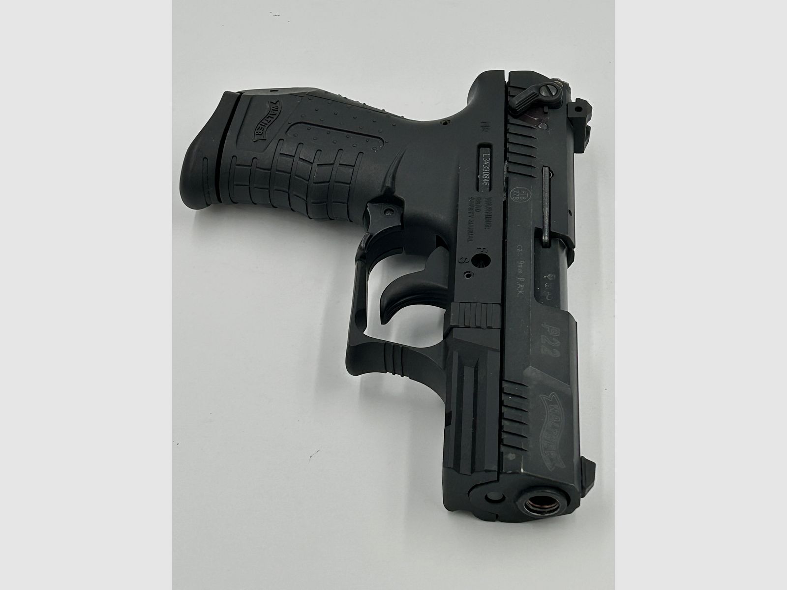 Walther P22 schreckschuss-pistool