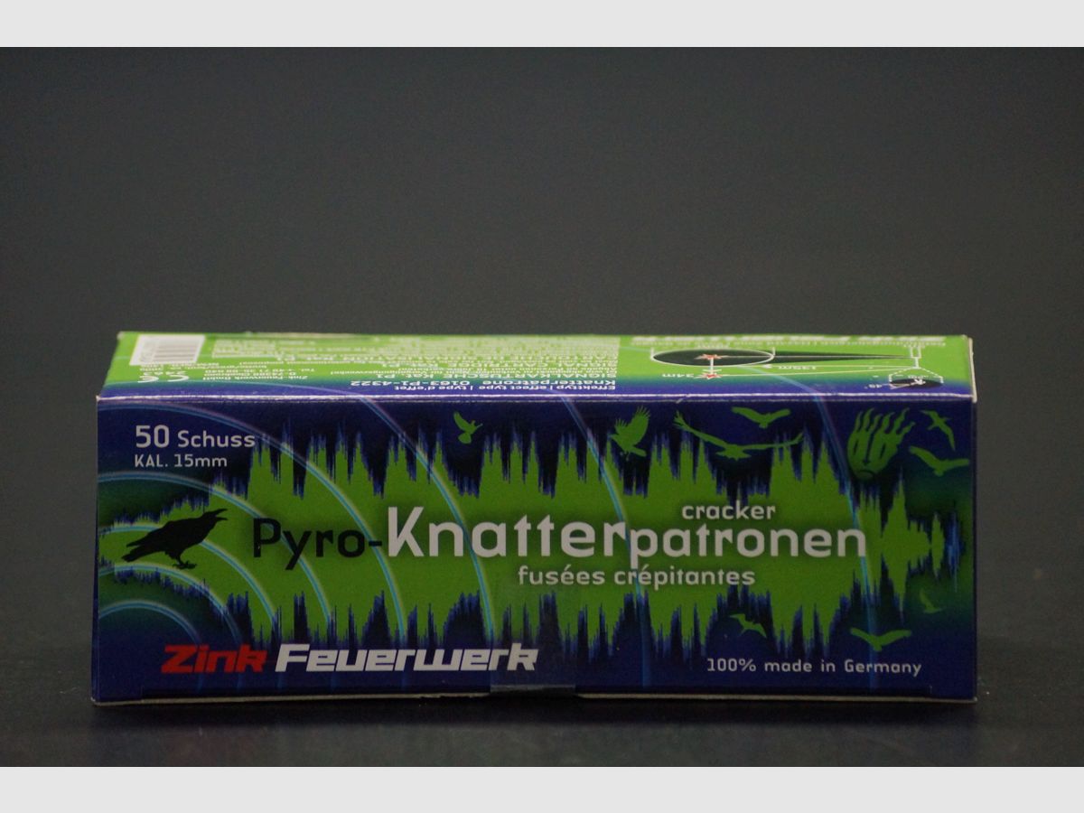 Zink Pyro Knatterpatronen