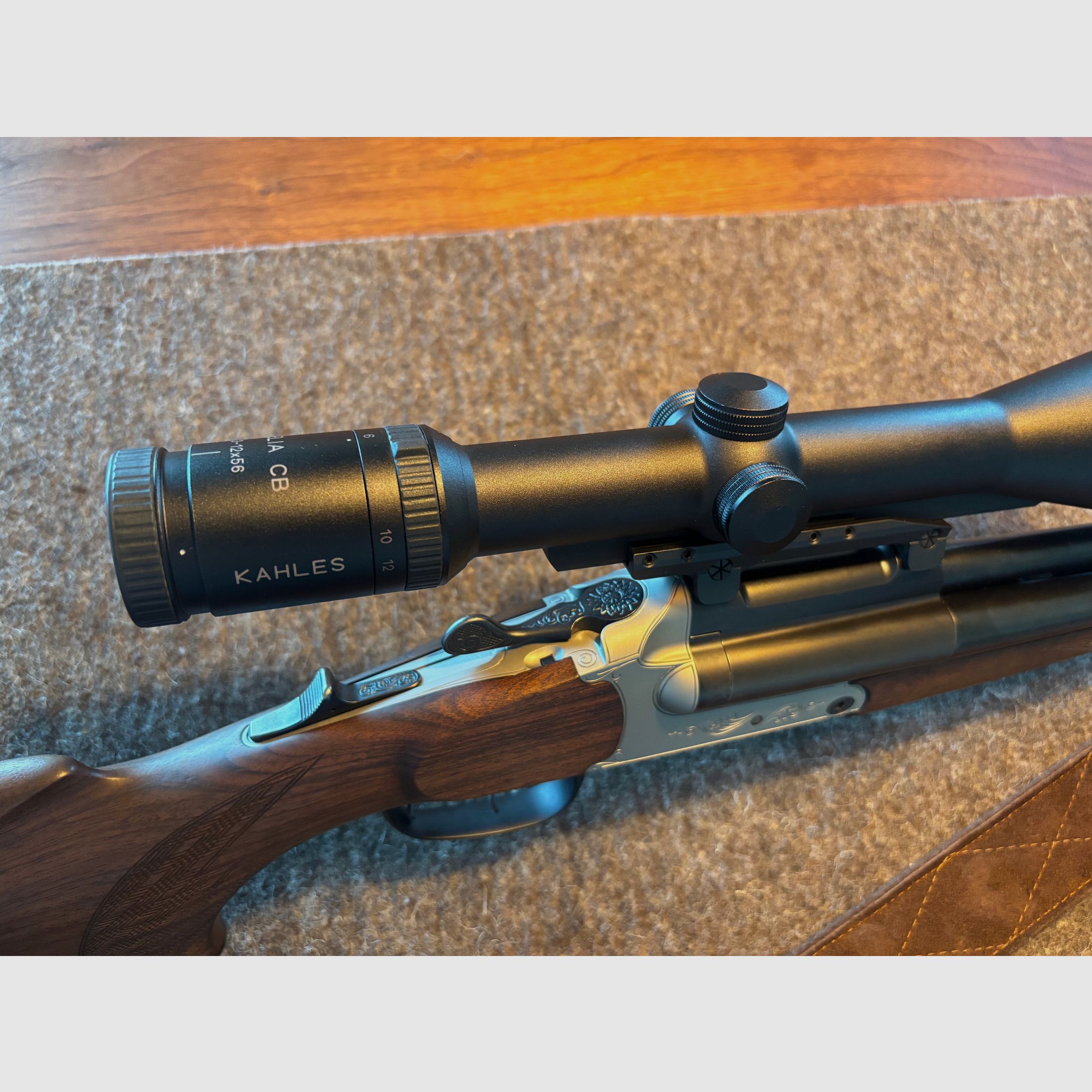 Blaser D99 Drilling Kal. .30R; 20/76; EL 5,6x52R in 1a Zustand 