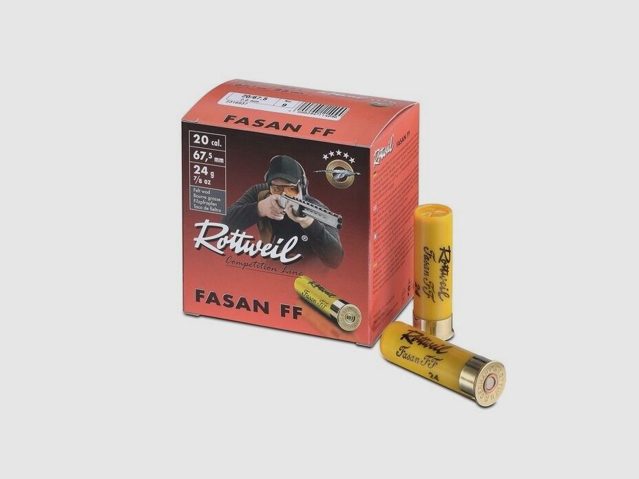 Rottweil 24g Fasan FF 2,4mm 25STK