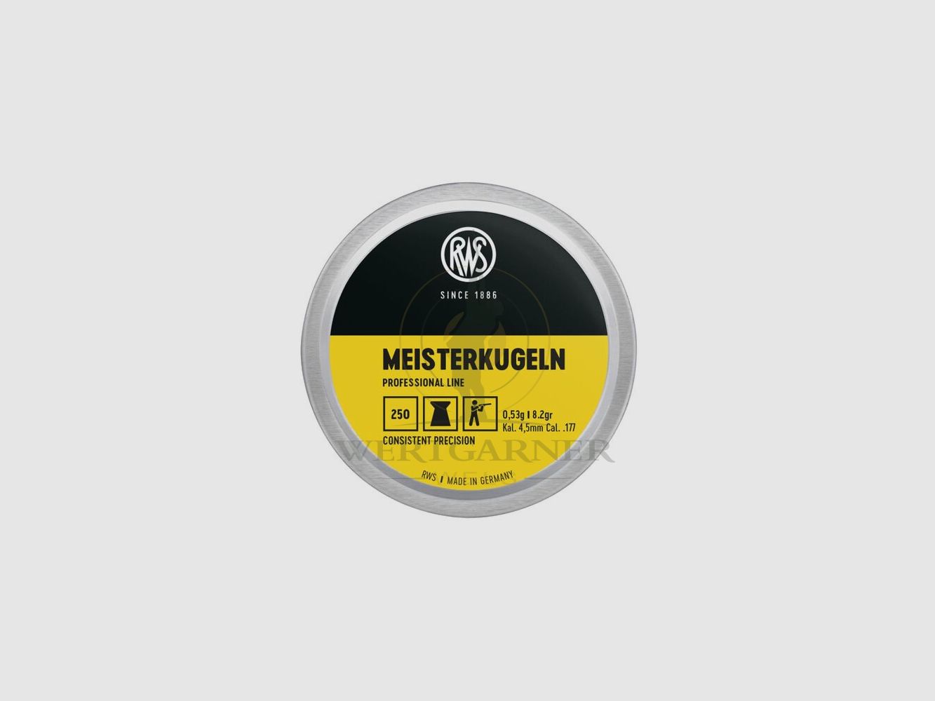 RWS Professional Line 0,53g Meisterkugeln 4,50mm