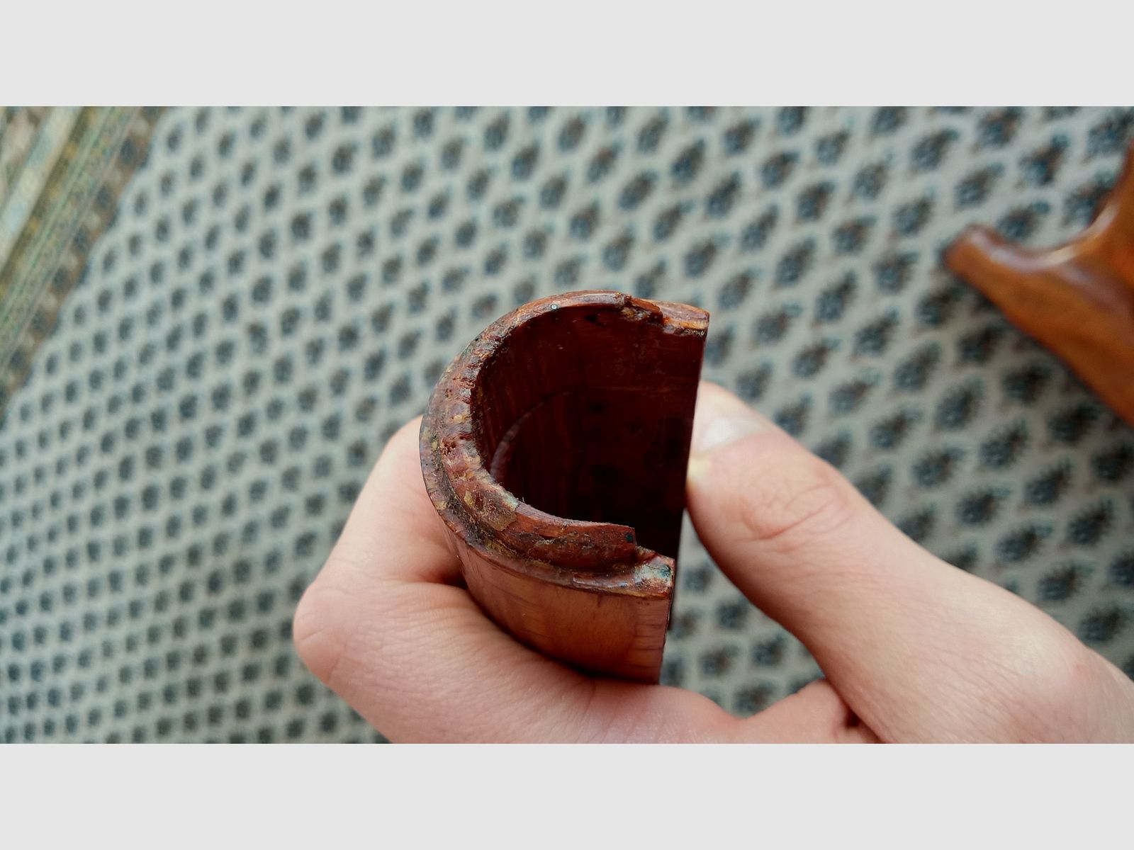 Original Rumänischer AK Handschutz s.g. Esel-Pimmel (Uluc) Schichtholz Romy Donkey Dong für PM md.63 md.90 AIMR AIMS // AKM Vordergriff ideal für Cugir WASR