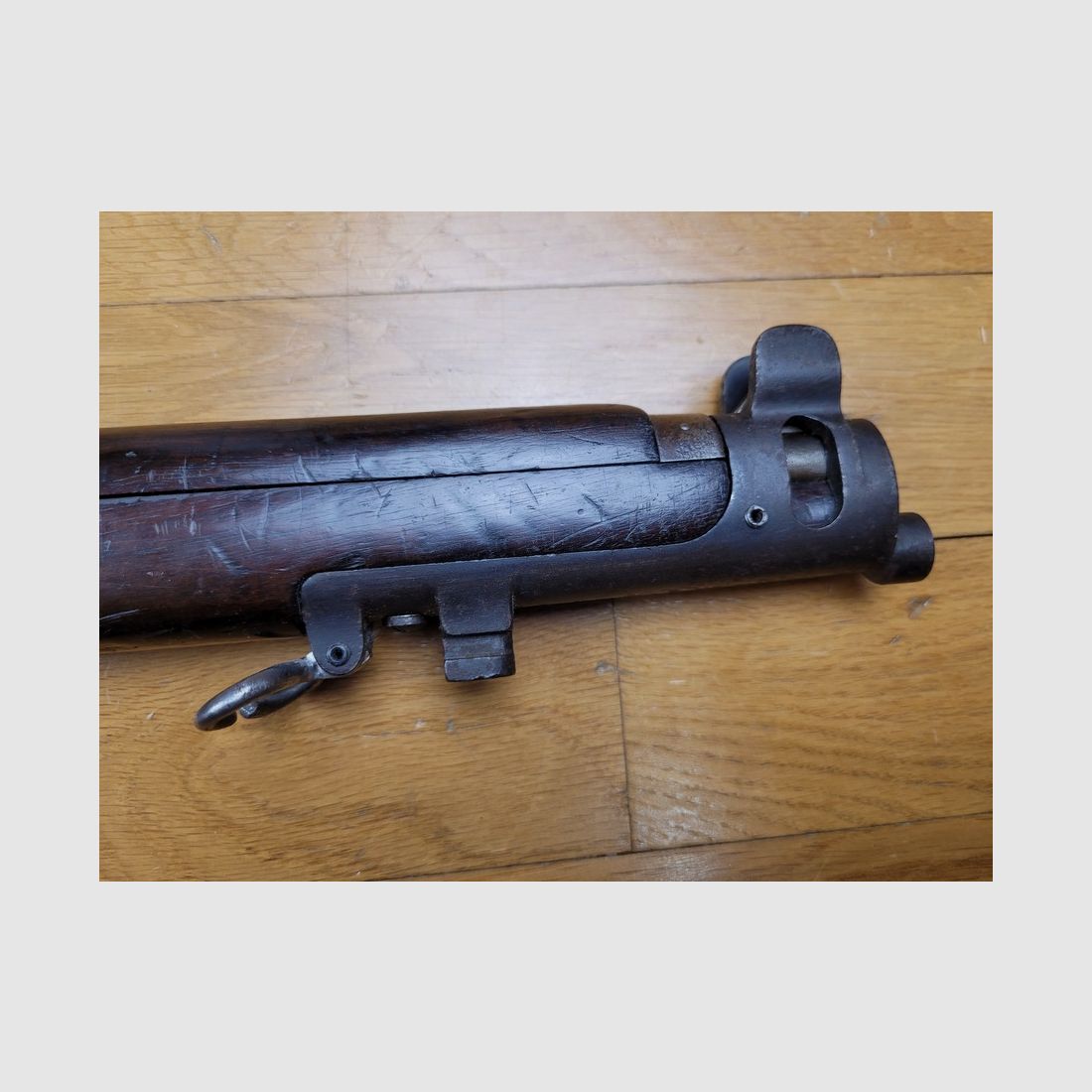 Rare Fusil anglais Lee Enfield MKIII (ET PAS MKIII(*) !) – Cut-off et Volley sight – B.S.A en 1915 – 303 British – disque d&rsquo;unité – TBE, image 10 sur 28