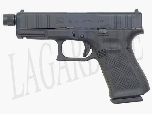GLOCK 19 GEN. 5 MOS CANNA FILETTATA 13,5X1 (PISTOLA)