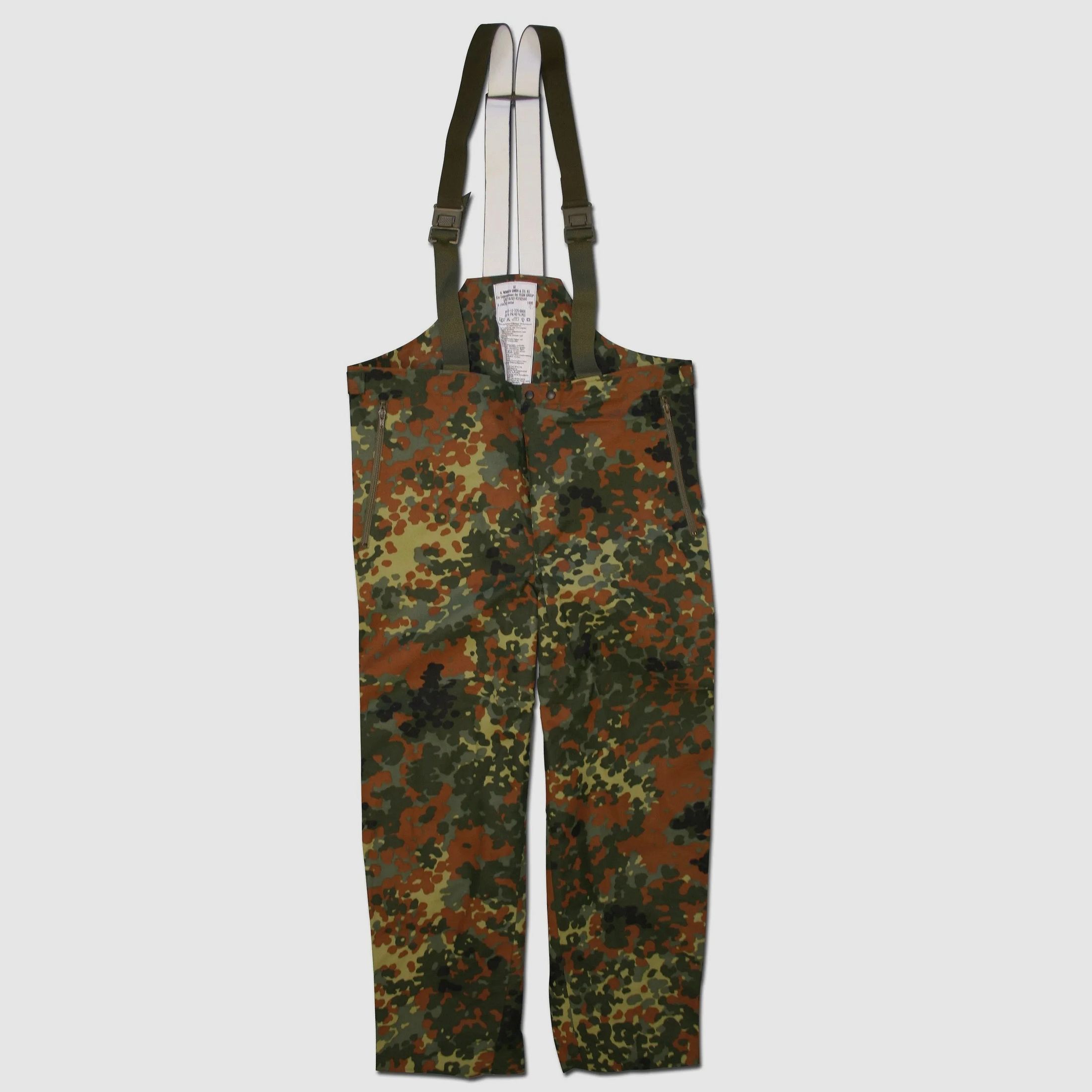 Mil-Tec BW Nässeschutzhose flecktarn neu