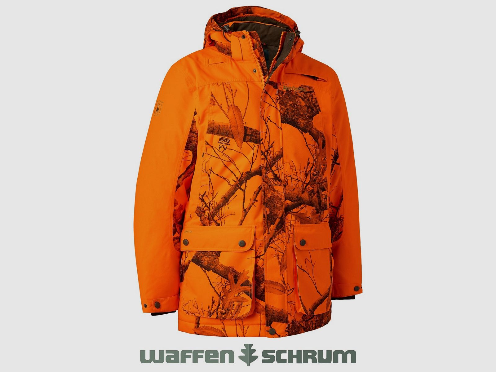 Deerhunter Signal Jacket Eagle Winter Realtree Edge® Bezpieczny Pomarańczowy
