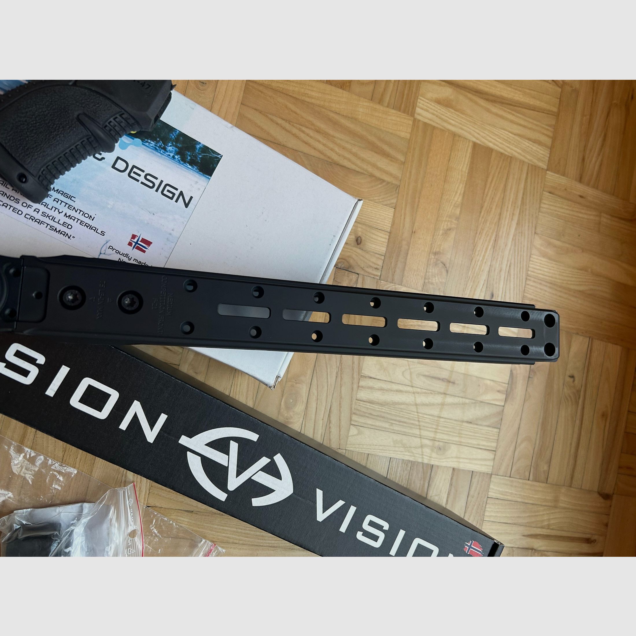 Vision Design Chassis for SSG3000 / Sauer 200 STR – used, top condition