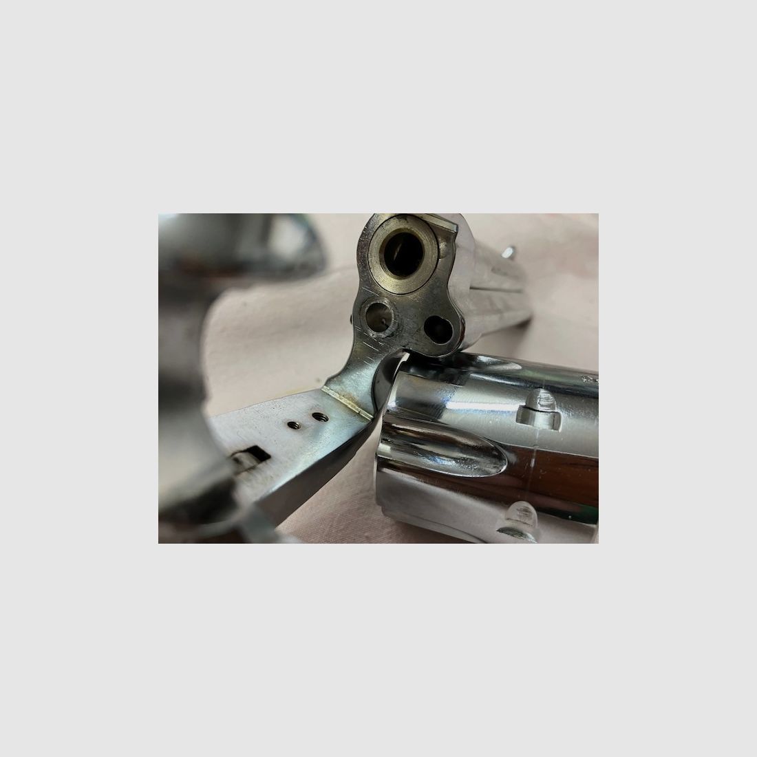 Texas Scout Frontier 9mm K, PTB Nr. 241 - Gunfighter Ausführung (kurze Ausführung) von H. Schmidt UNBENUTZT - TOP -