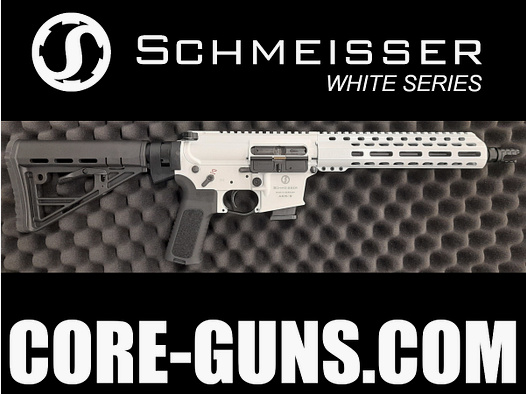 Schmeisser AR15-9 S4F 10,5" White Series 2023 - 9mm Luger - nur auf JS