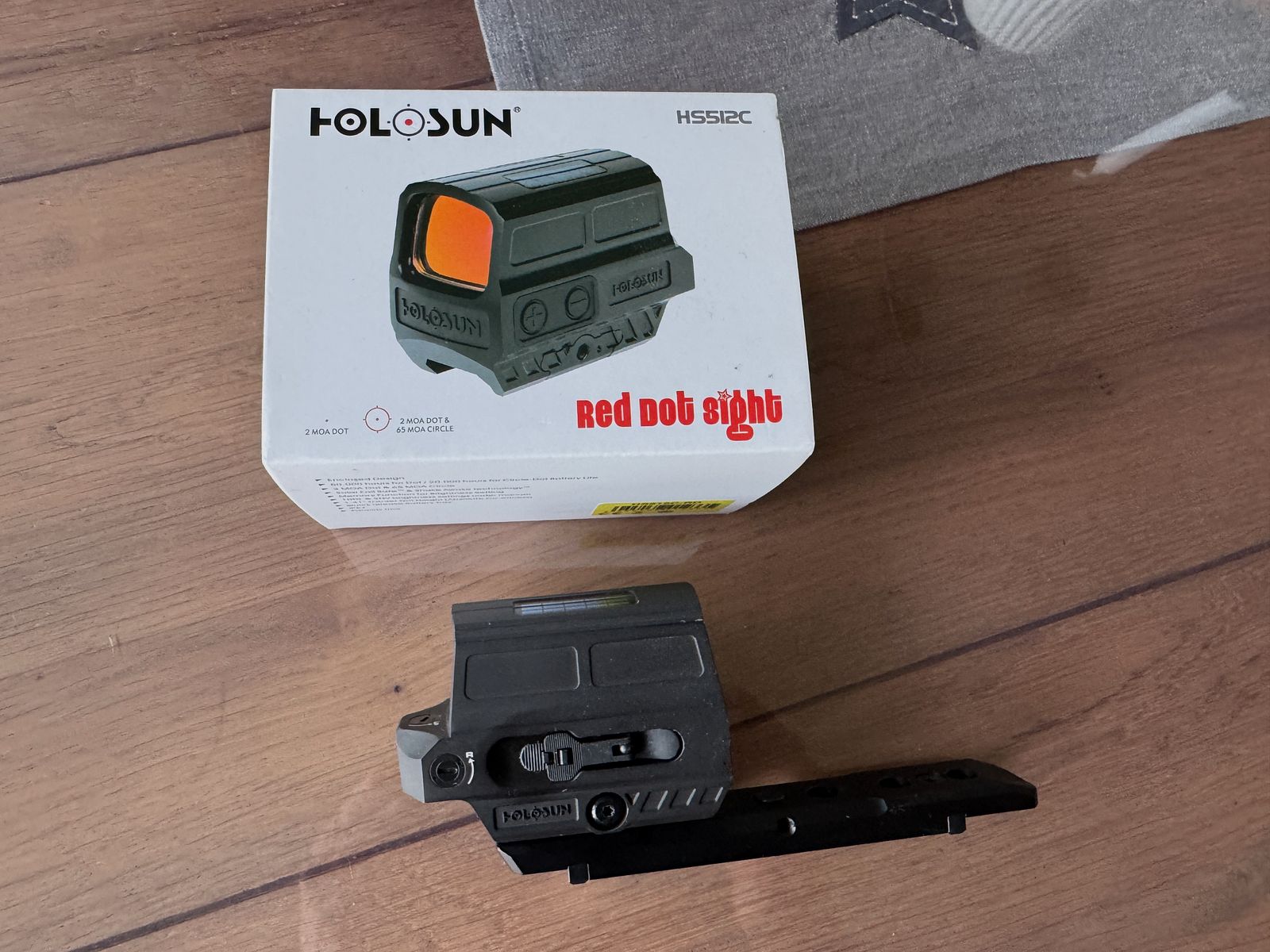 Holosun RED DOT sight HS512C with Dentler base